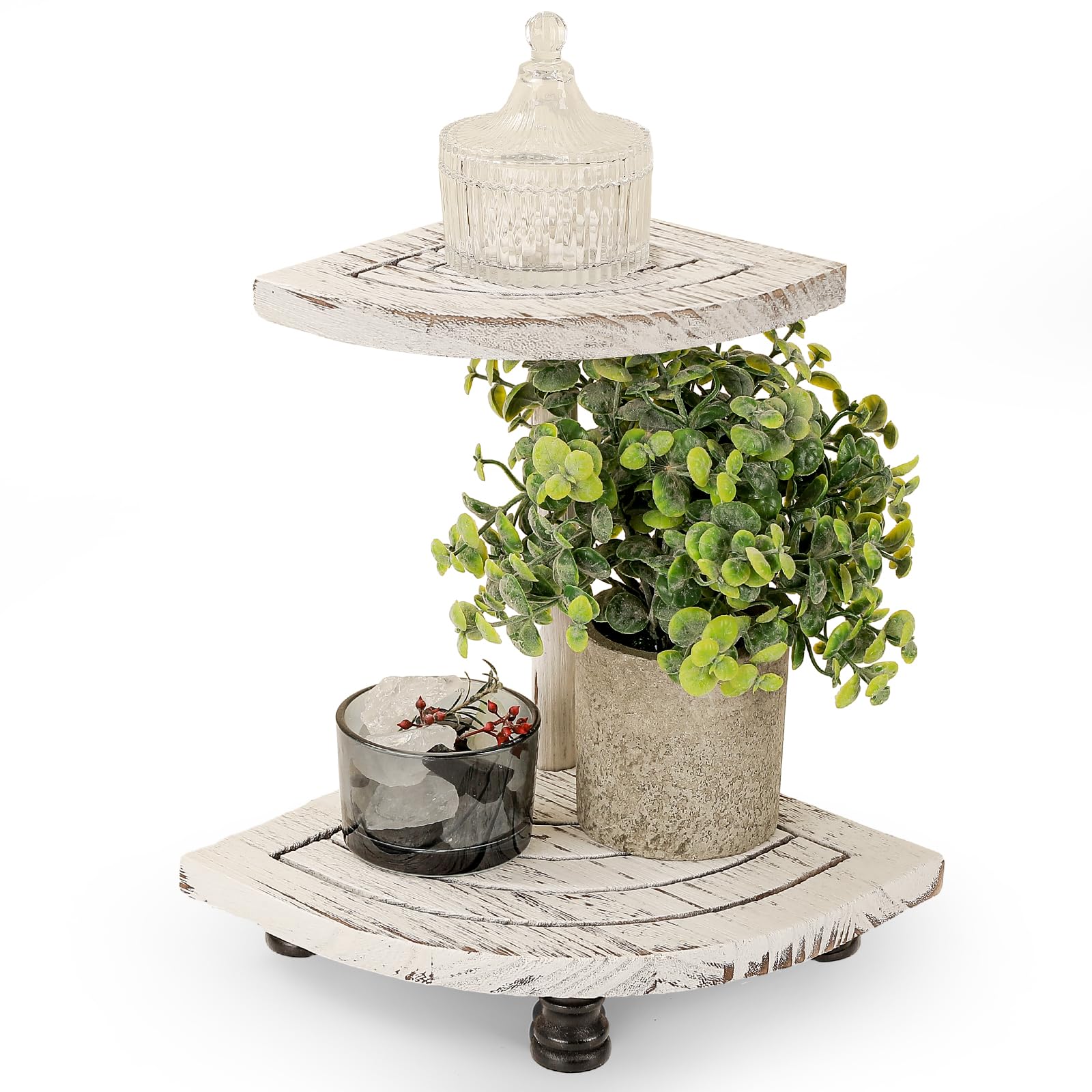 Tikea Hexagonal Wood Riser for Display
