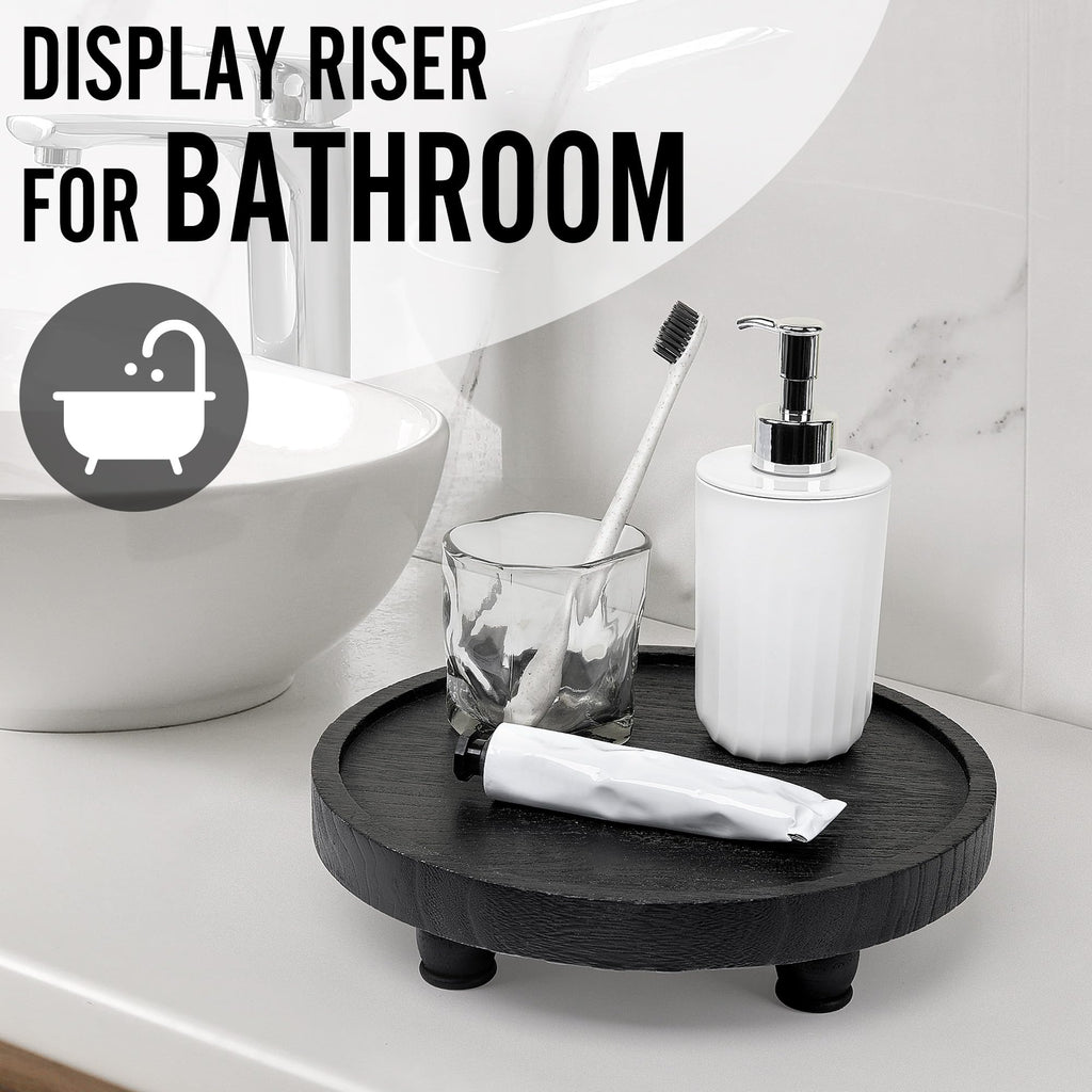 Tikea Hexagonal Wood Riser for Display