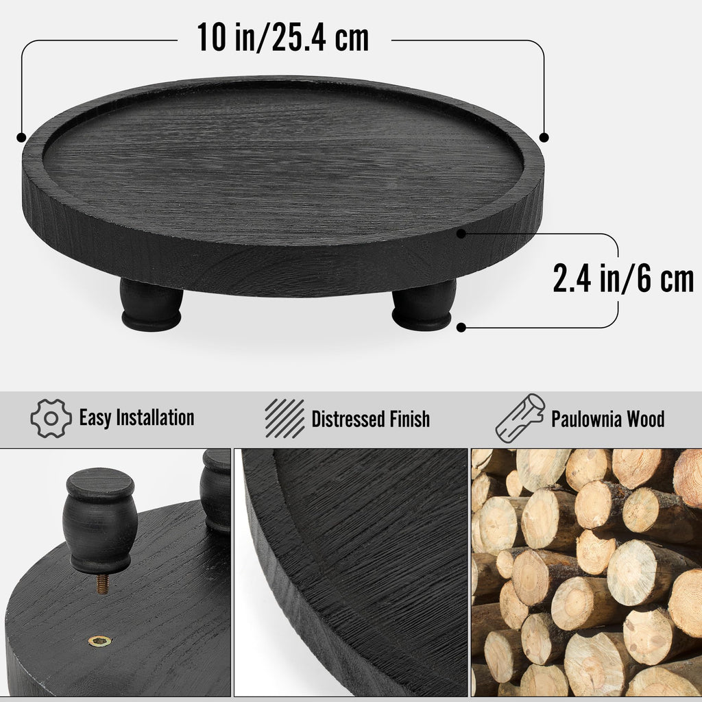 Tikea Hexagonal Wood Riser for Display