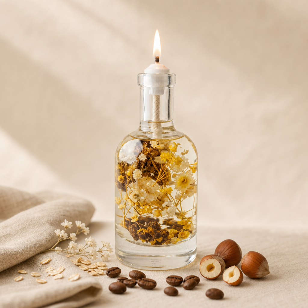 First Light Focus Oil Candle – Dark Roast & Morning Calm Scent