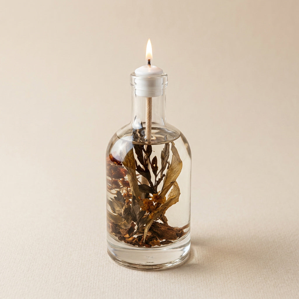 Hogshead Oil Candle – Aged Timber & Whiskey Barrel Scent