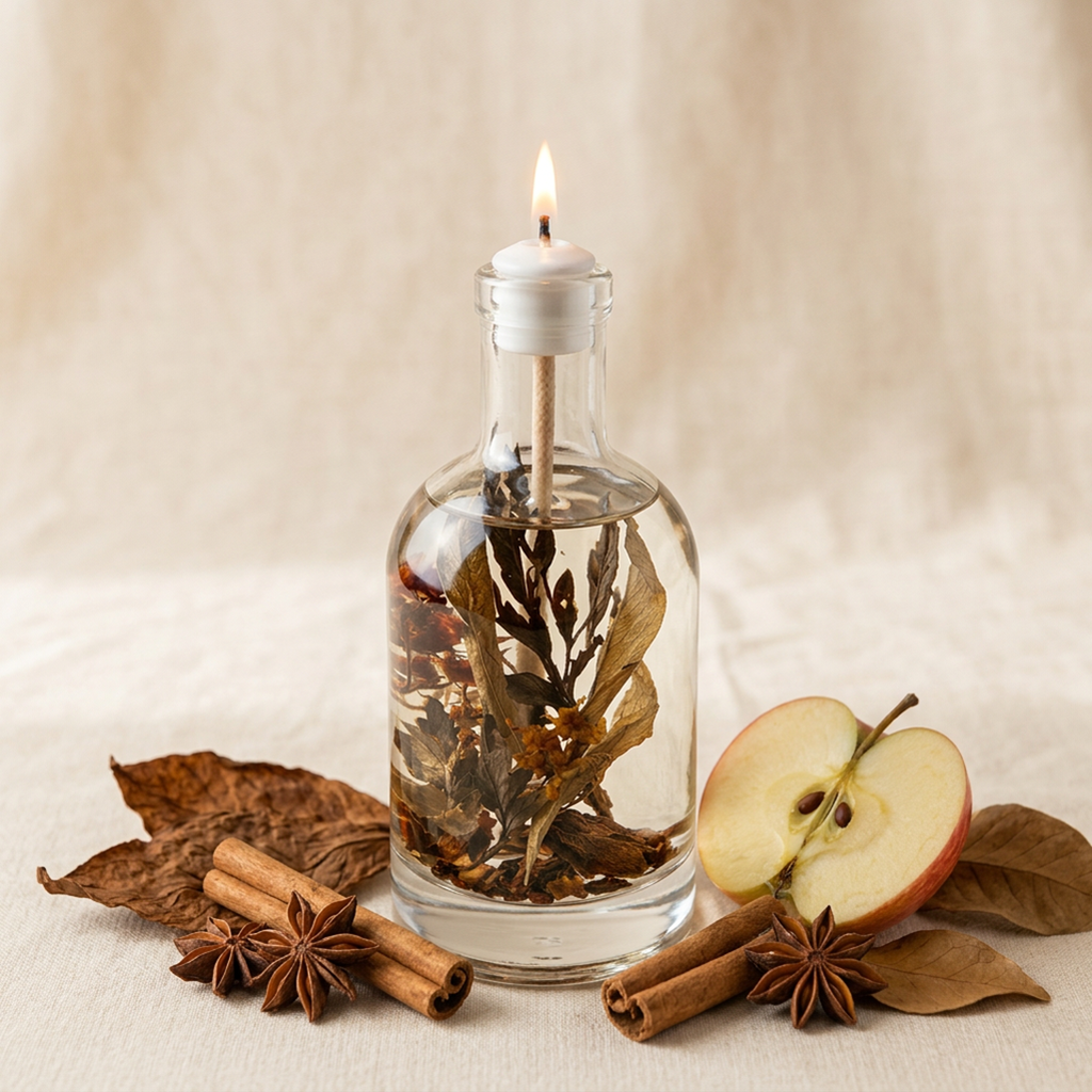 Hogshead Oil Candle – Aged Timber & Whiskey Barrel Scent