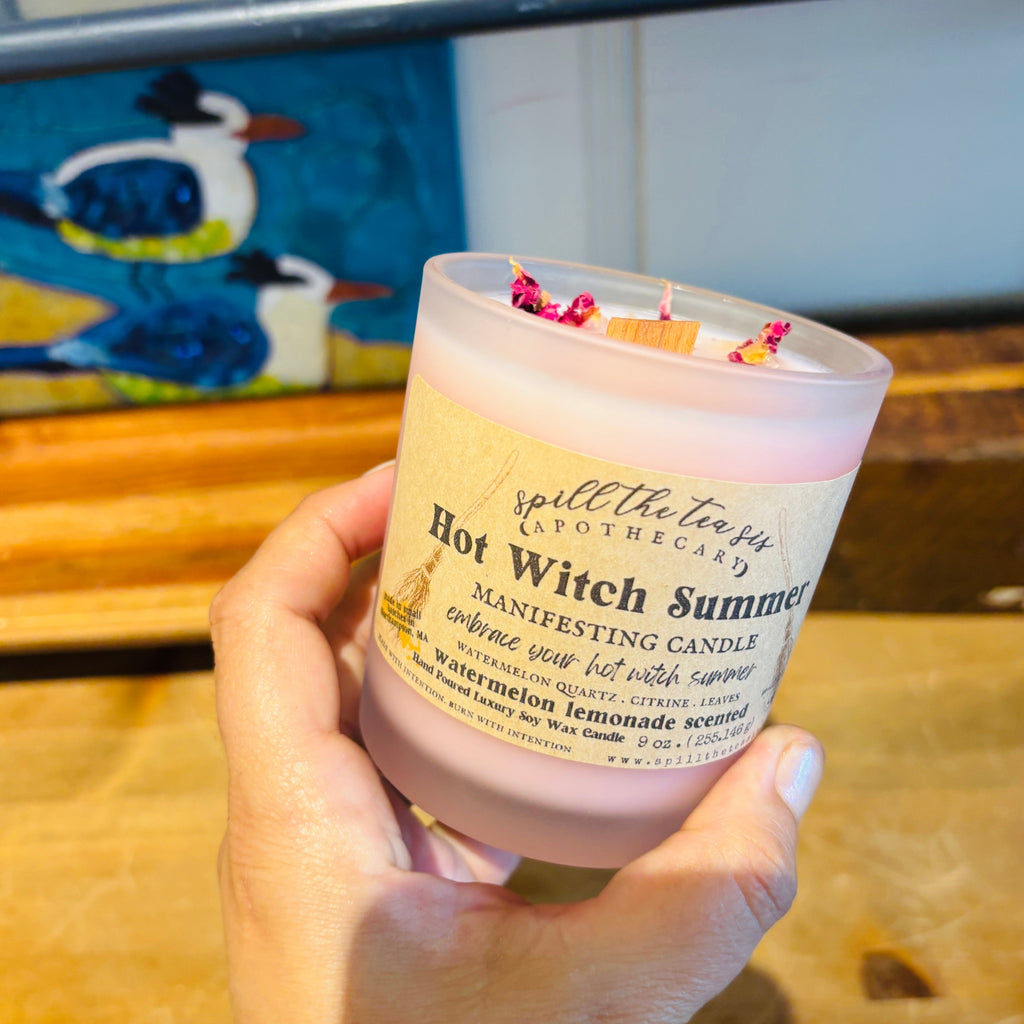Hot Witch Summer Intention Soy Wax Candle – 9 oz