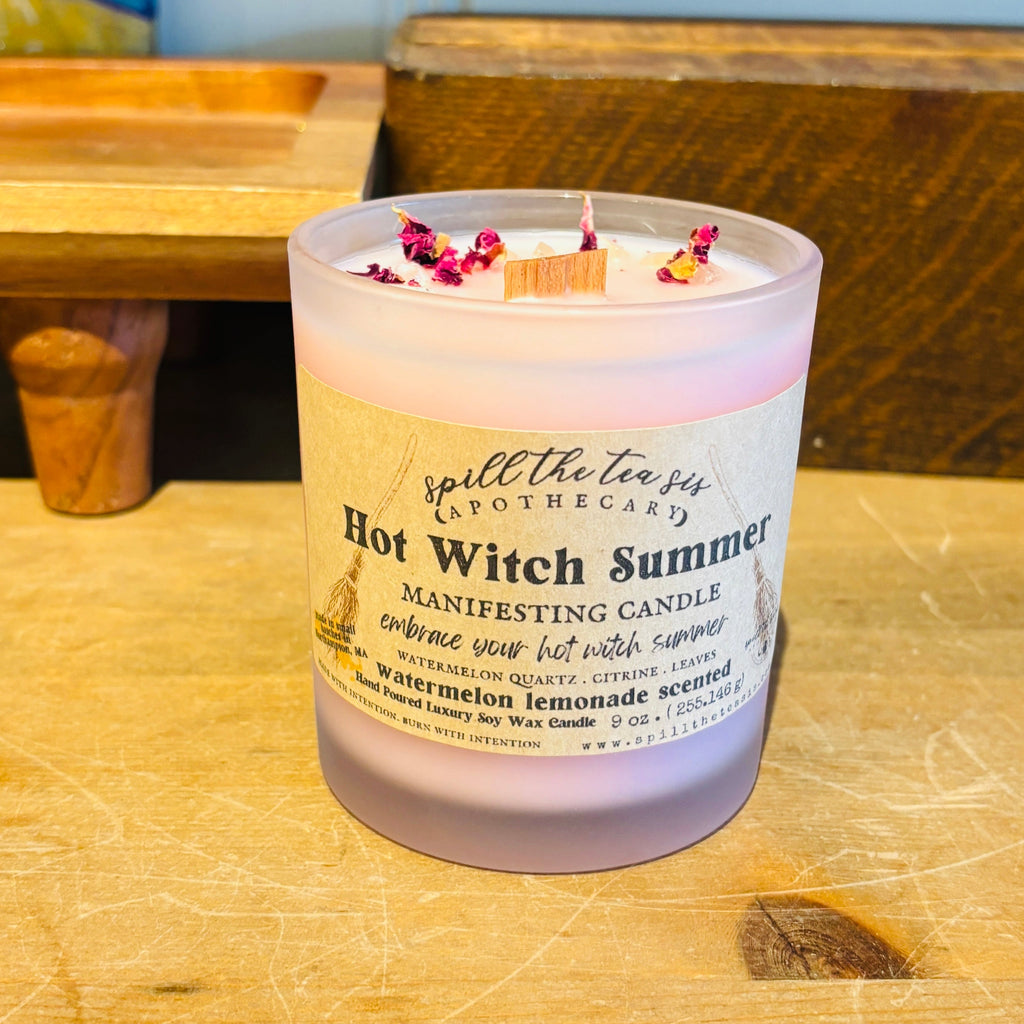 Hot Witch Summer Intention Soy Wax Candle – 9 oz