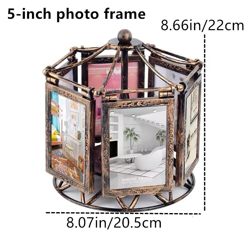 Vintage Carousel Photo Frame