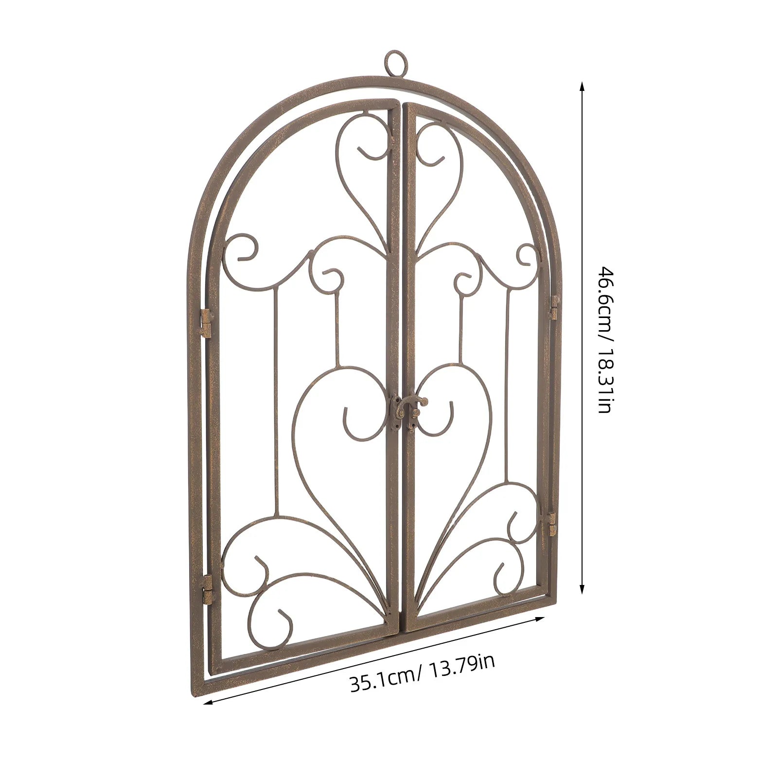 Imitation Window Wall Mirror | Farmhouse Decor for Bathroom, Kitchen & Living Room