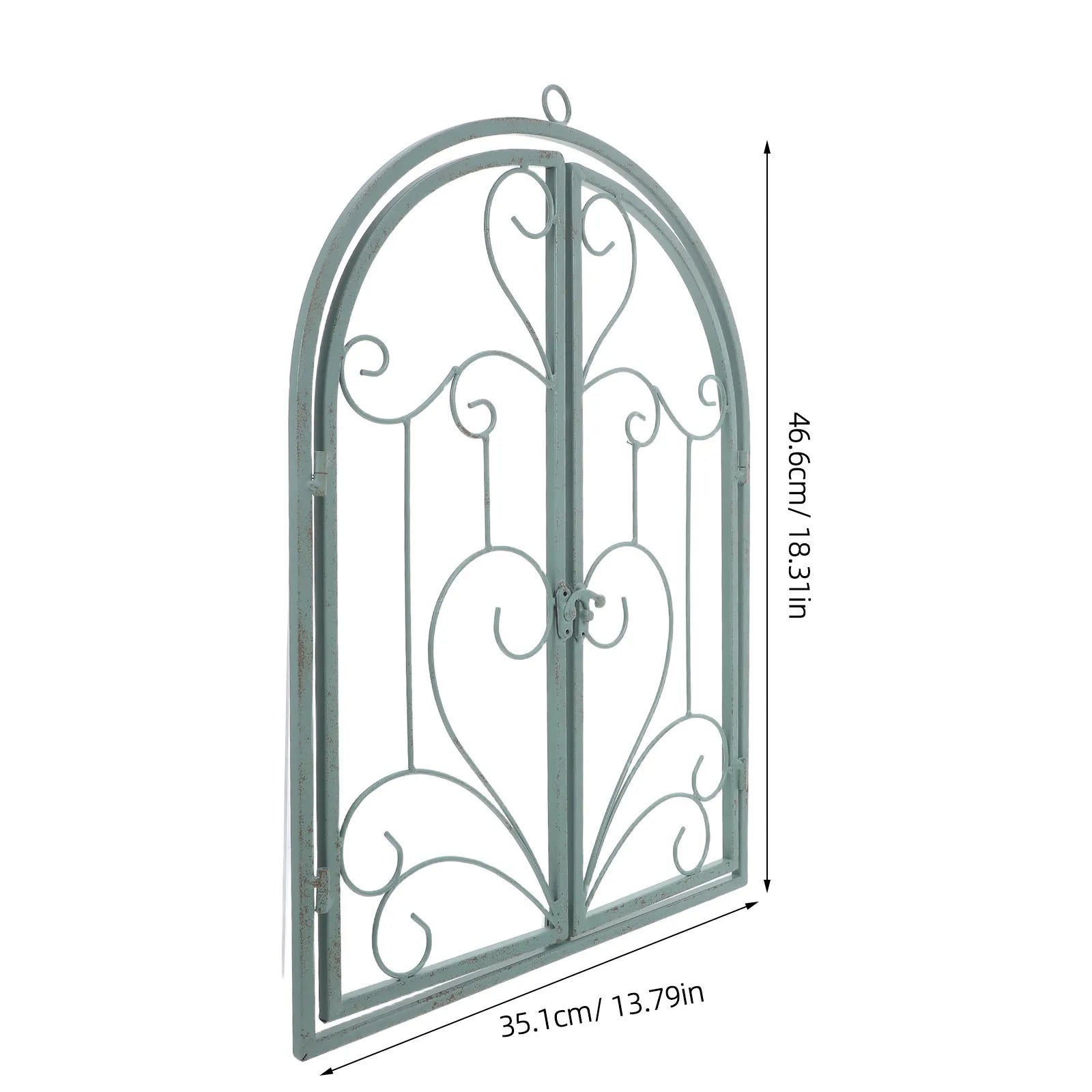 Imitation Window Wall Mirror | Farmhouse Decor for Bathroom, Kitchen & Living Room