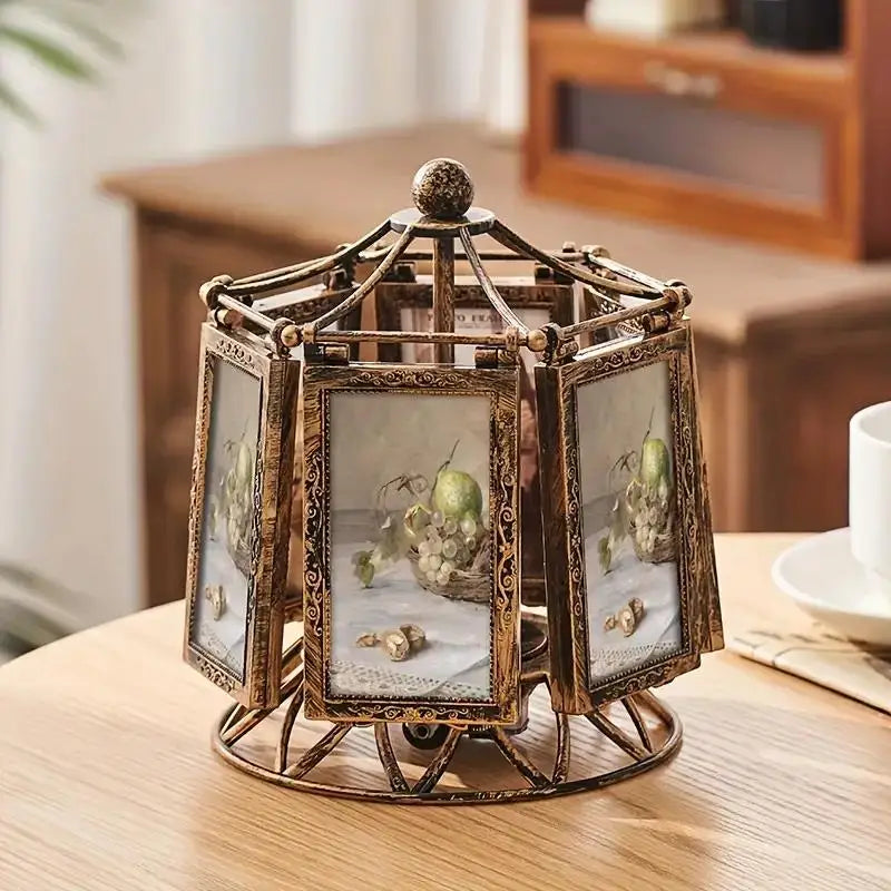 Vintage Carousel Photo Frame