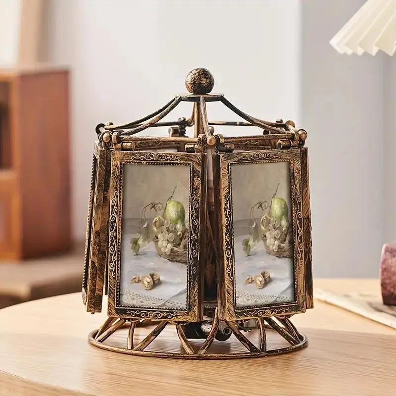 Vintage Carousel Photo Frame
