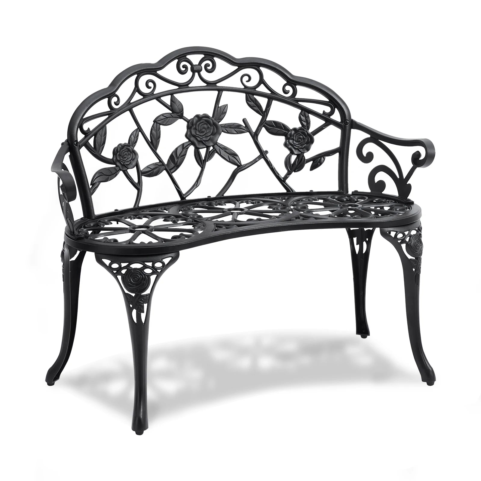 Wooden Metal Garden Bench