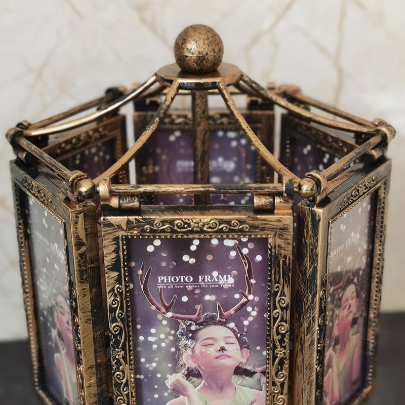 Vintage Carousel Photo Frame