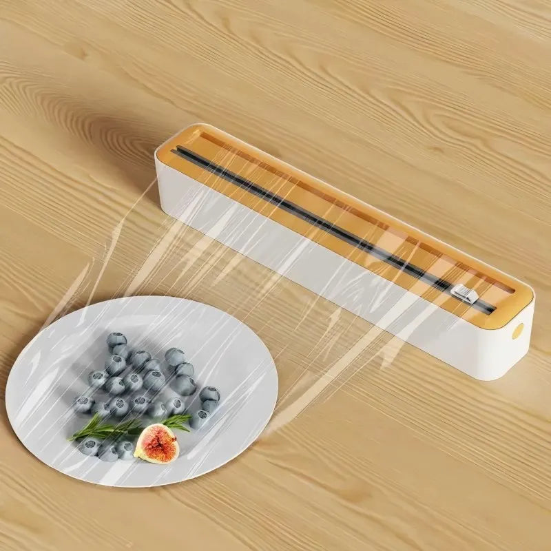 Wrap & Foil Dispenser with Dual Slide Cutter | Plastic Wrap, Aluminum Foil & Parchment Paper