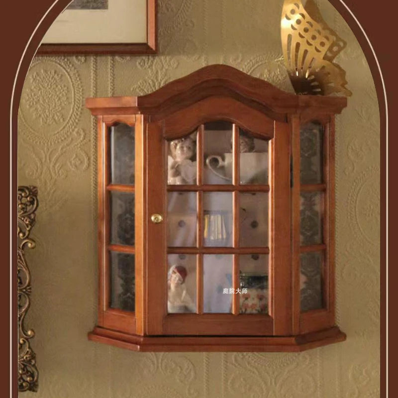 Wall-Mounted Wooden Mug Rack