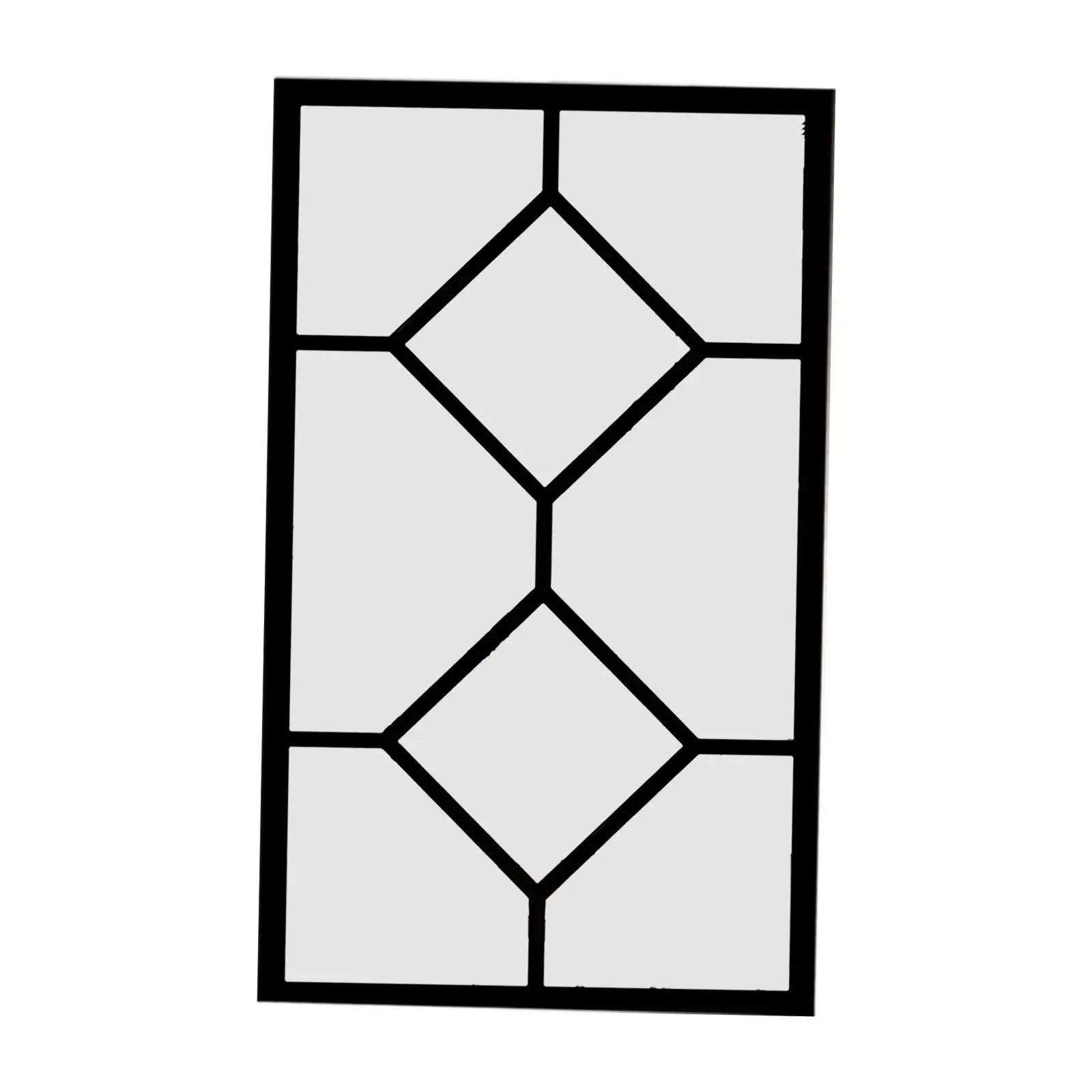 Imitation Window Wall Mirror | Farmhouse Wall Decor for Bathroom, Kitchen & Living Room