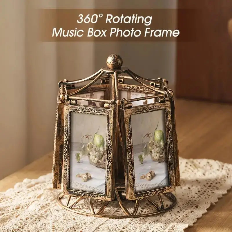 Vintage Carousel Photo Frame
