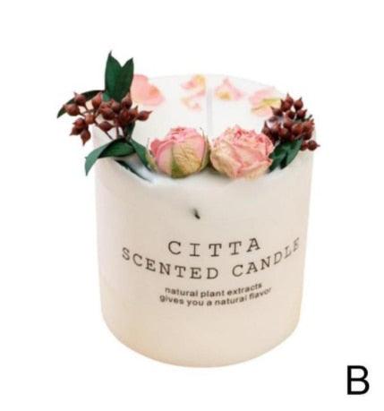 Natural Soy Wax Aromatherapy Pillar Candles