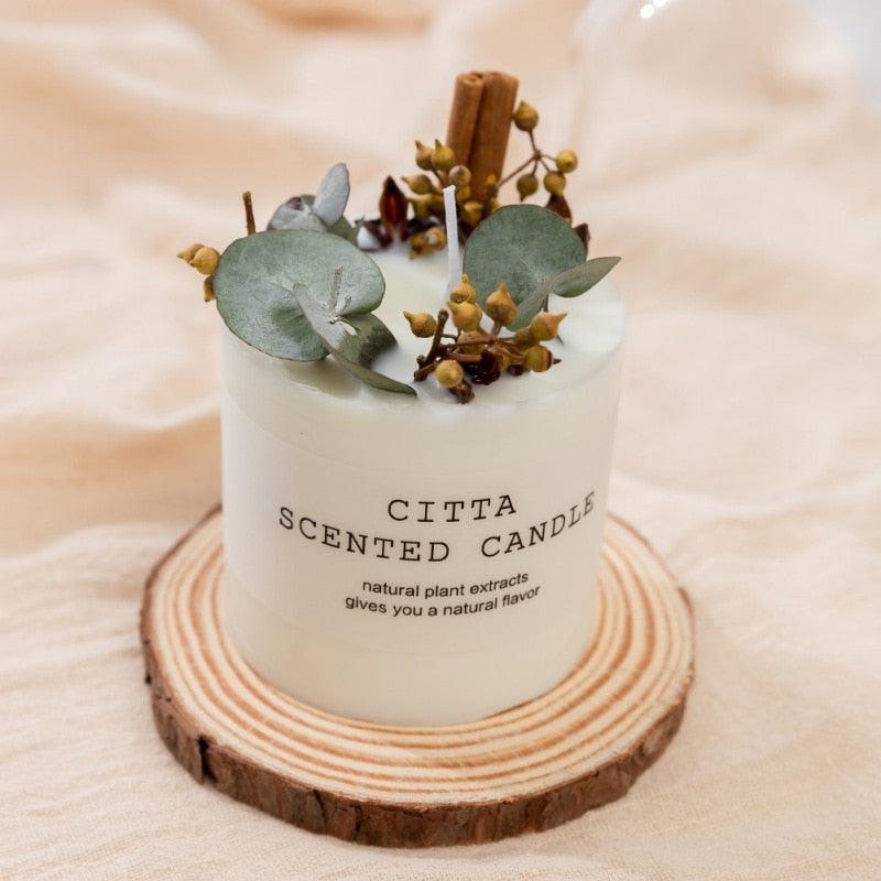 Natural Soy Wax Aromatherapy Pillar Candles