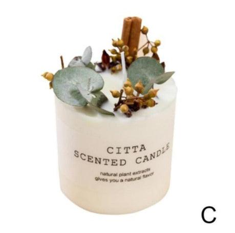 Natural Soy Wax Aromatherapy Pillar Candles