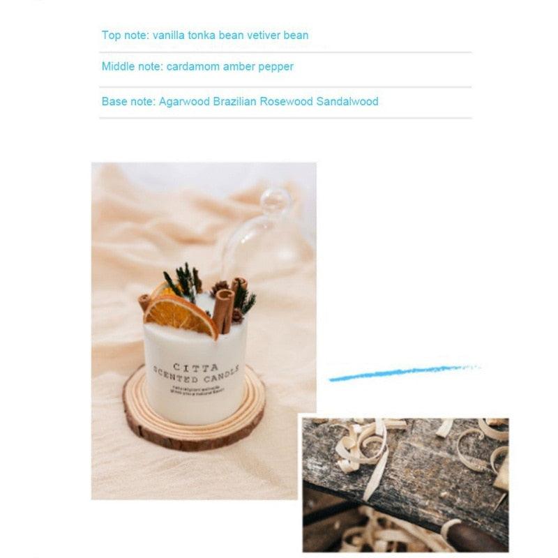 Natural Soy Wax Aromatherapy Pillar Candles