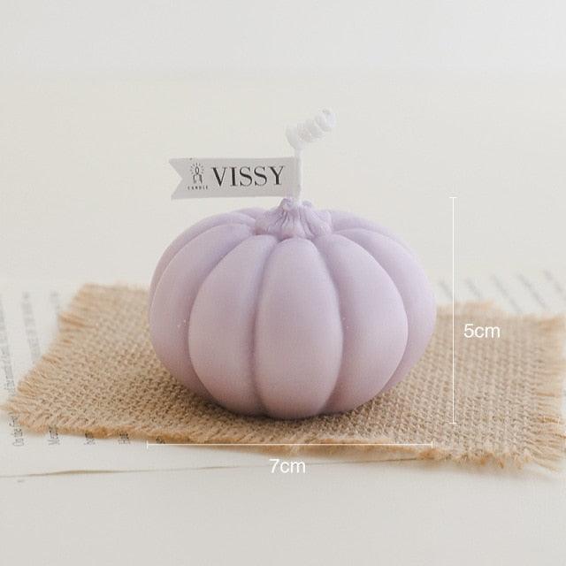 Handmade Pumpkin Aromatherapy Candle