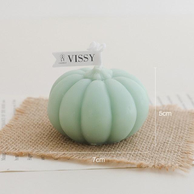 Handmade Pumpkin Aromatherapy Candle